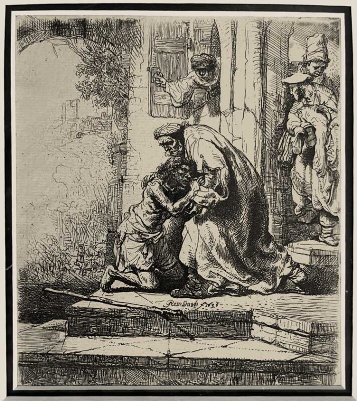Original Rembrandt Print